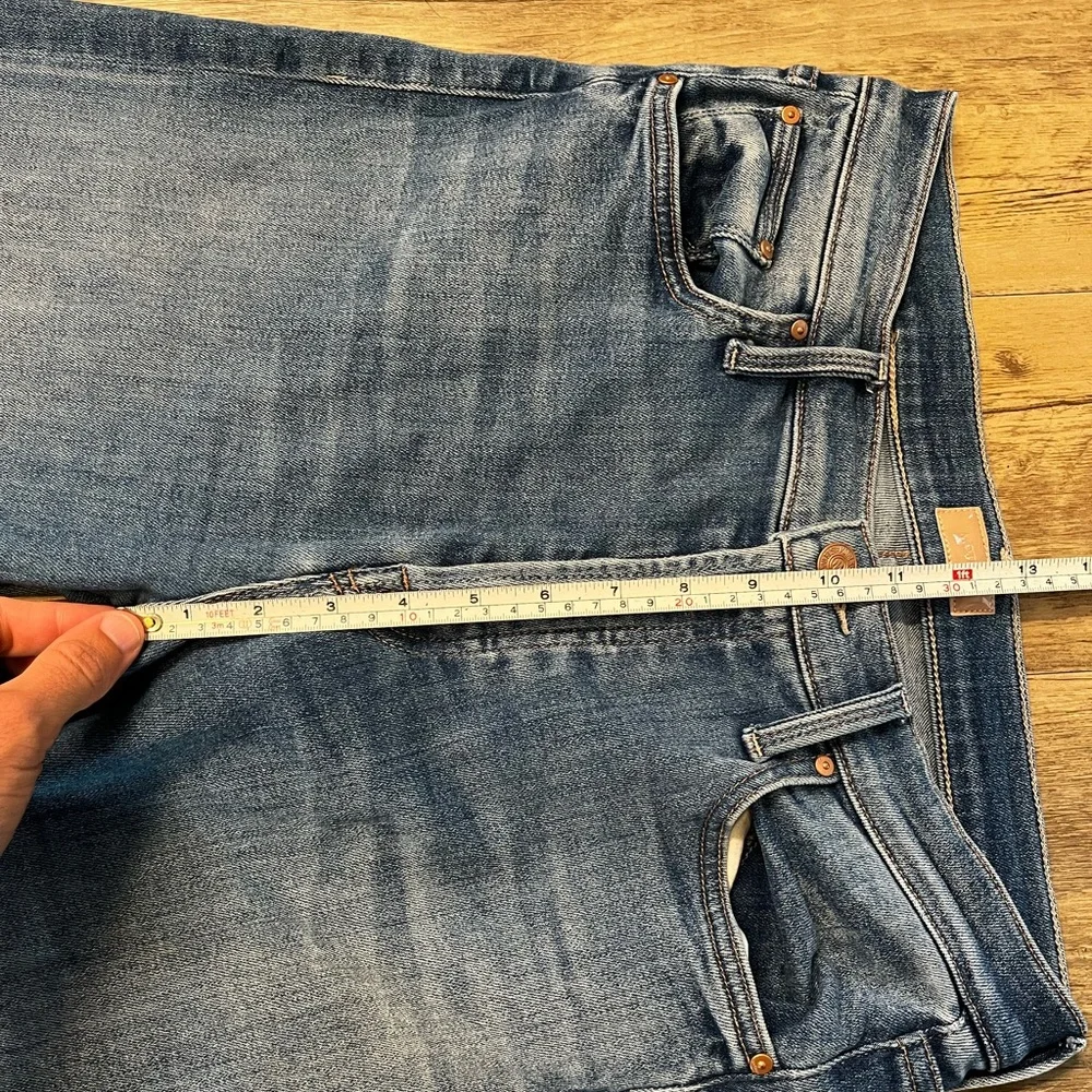 Mother The Tomcat Roller Fray A Groovy Kind Of Love Wash Jeans Size 29 Wide Leg - Picture 4 of 15